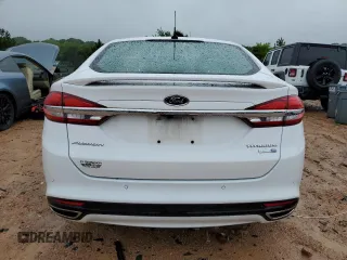 2018 Ford Fusion Titanium with VIN 3FA6P0D90JR168419, listed as a Copart auction lot 56368705 with 95,006 mi miles and Salvage title. Bid and sale history available at DreamBid. Image 6.