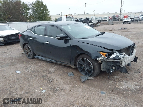 2017 Nissan Maxima Platinum with VIN 1N4AA6AP5HC413077, listed as a IAAI auction lot 40795641 with 193,630 mi miles and . Bid and sale history available at DreamBid. Image 1.