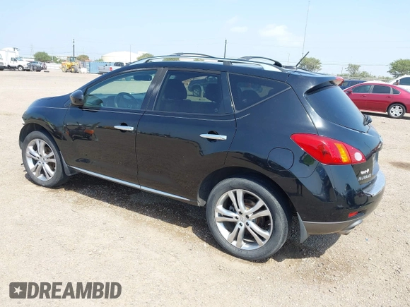 2010 Nissan Murano S with VIN JN8AZ1MU2AW020184, listed as a IAAI auction lot 41919368 with 110,043 mi miles. Bid and sale history available at carsss.com. Image 3.
