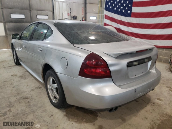 2004 Pontiac Grand Prix GT2 with VIN 2G2WS522341147492, listed as a Copart auction lot 45305943 with 313,090 mi miles and Non Repairable. Bid and sale history available at carsss.com. Image 3.