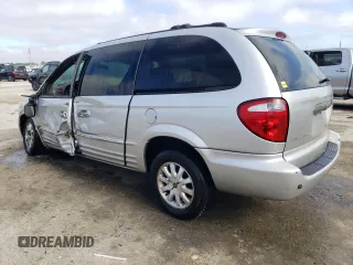 2001 Chrysler Town & Country LXi with VIN 2C8GP54L21R280196, listed as a Copart auction lot 85731344 with 127,056 mi miles and Non Repairable. Bid and sale history available at DreamBid. Image 2.