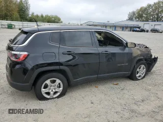 2022 Jeep Compass Sport with VIN 3C4NJCAB6NT112686, listed as a Copart auction lot 69308774 with Not Provided miles and Salvage Title. Bid and sale history available at carsss.com. Image 3.