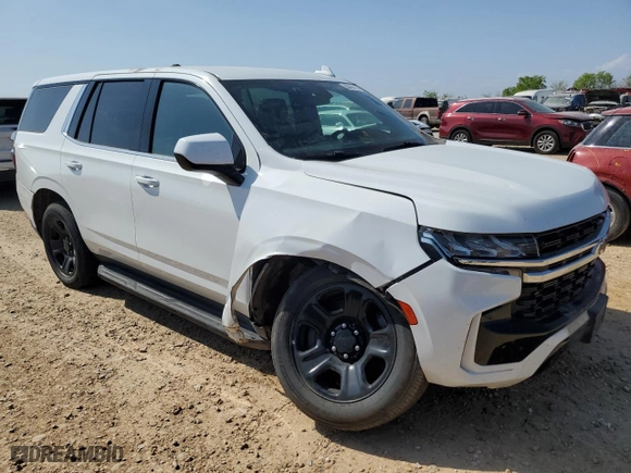2022 Chevrolet Tahoe Commercial with VIN 1GNSCLED9NR319730, listed as a Copart auction lot 50306615 with 0 mi miles and Clean Title. Bid and sale history available at carsss.com. Image 4.