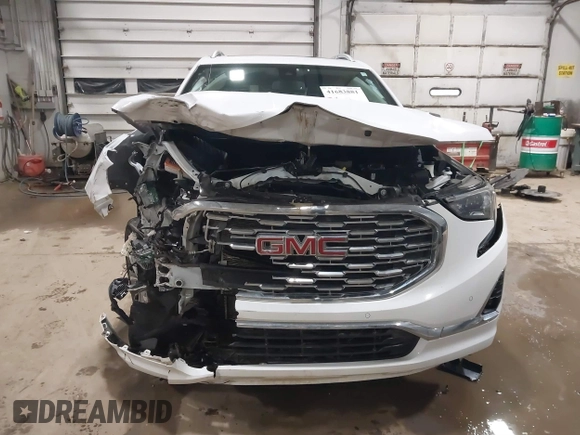2019 GMC Terrain Denali with VIN 3GKALSEX5KL284619, listed as a IAAI auction lot 41683881 with 96,420 mi miles. Bid and sale history available at carsss.com. Image 12.