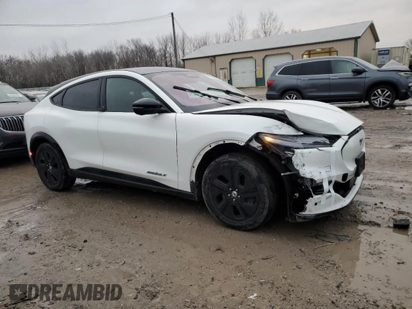 2021 Ford Mustang Mach-E California Route 1 with VIN 3FMTK2R76MMA01865, listed as a Copart auction lot 87242064 with 75,719 mi miles and Salvage Title. Bid and sale history available at DreamBid. Image 4.