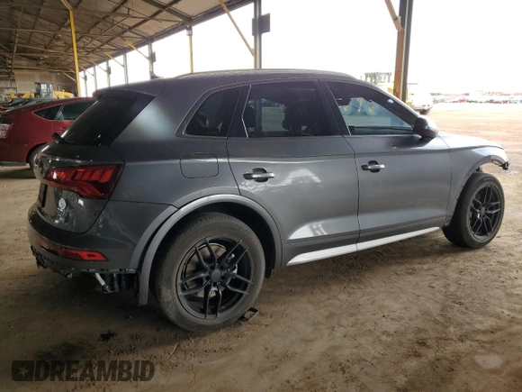 2018 Audi Q5 Premium with VIN WA1ANAFY8J2126616, listed as a Copart auction lot 48768995 with 78,610 mi miles and Salvage Title. Bid and sale history available at DreamBid. Image 3.