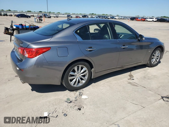 2017 Infiniti Q50 Premium z VIN JN1EV7AP6HM739506, wystawiony jako Copart lot #53484535 z przebiegiem 132 875 mil mil oraz Szkody całkowita. Historia ofert i sprzedaży dostępna na DreamBid. Obrazek 3.