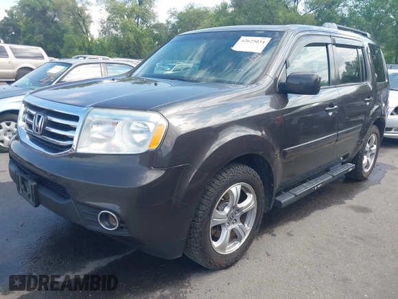 2012 Honda Pilot EX-L with VIN 5FNYF4H55CB017097, listed as a IAAI auction lot 42625034 with 180,783 mi miles and . Bid and sale history available at DreamBid. Image 2.