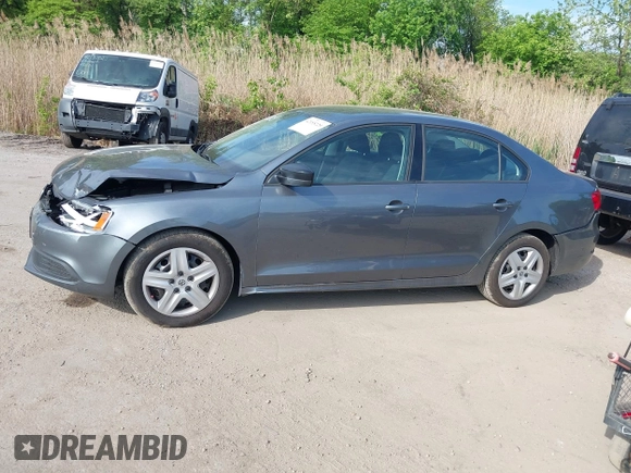 2013 Volkswagen Jetta S with VIN 3VW2K7AJXDM222855, listed as a IAAI auction lot 42155225 with 45,724 mi miles and . Bid and sale history available at DreamBid. Image 14.