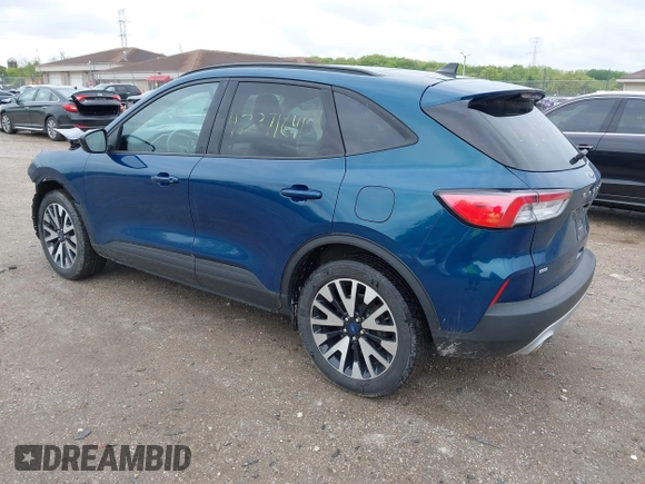 2020 Ford Escape SE Sport Hybrid with VIN 1FMCU9BZ8LUC13160, listed as a IAAI auction lot 42371641 with 88,133 mi miles and . Bid and sale history available at DreamBid. Image 3.