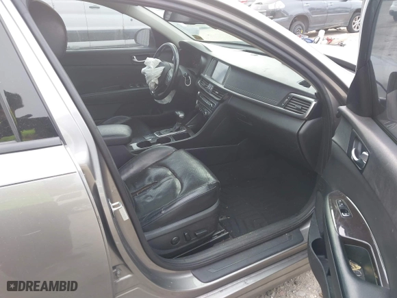 2016 Kia Optima EX with VIN 5XXGU4L33GG108511, listed as a IAAI auction lot 41355565 with 167,111 mi miles. Bid and sale history available at carsss.com. Image 5.