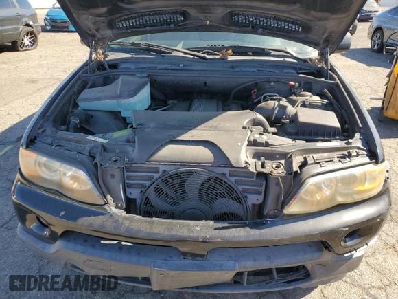 2004 BMW X5 3.0i with VIN 5UXFA135X4LU44087, listed as a Copart auction lot 78683484 with 184,510 mi miles and Salvage Title. Bid and sale history available at carsss.com. Image 13.