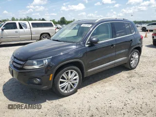 2012 Volkswagen Tiguan SEL with VIN WVGAV7AX2CW605399, listed as a Copart auction lot 55201935 with 128,527 mi miles and Clean Title. Bid and sale history available at DreamBid. Image 1.