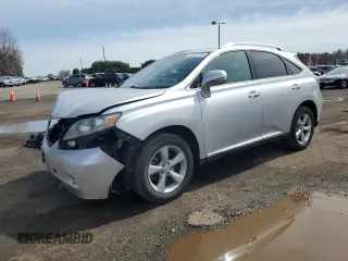 2012 Lexus RX 350 with VIN 2T2BK1BA7CC137943, listed as a Copart auction lot 52032195 with 120,511 mi miles and Salvage Title. Bid and sale history available at DreamBid. Image 1.