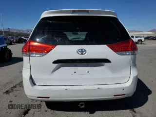 2012 Toyota Sienna with VIN 5TDZK3DC2CS244967, listed as a Copart auction lot 49787795 with 242,667 mi miles and Salvage Title. Bid and sale history available at carsss.com. Image 6.