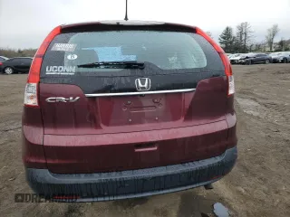 2013 Honda CR-V LX with VIN 5J6RM3H37DL033099, listed as a Copart auction lot 52578235 with 122,548 mi miles and Salvage Title. Bid and sale history available at carsss.com. Image 6.