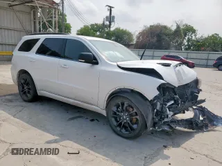 2021 Dodge Durango GT with VIN 1C4RDHDG2MC572998, listed as a Copart auction lot 58017265 with 103,597 mi miles and Salvage title. Bid and sale history available at DreamBid. Image 4.