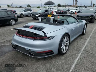 2022 Porsche 911 Carrera S with VIN WP0CB2A96NS244568, listed as a Copart auction lot 54375422 with 2,211 mi miles. Bid and sale history available at carsss.com. Image 4.