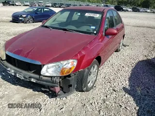 2009 Kia Spectra EX with VIN KNAFE221595630820, listed as a Copart auction lot 72431004 with 136,469 mi miles and Salvage Title. Bid and sale history available at carsss.com. Image 11.