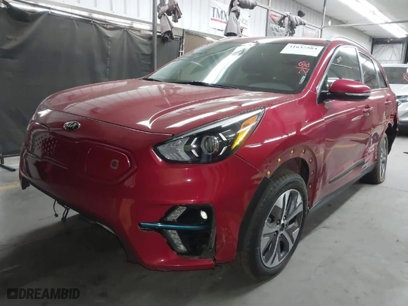 2020 Kia Niro EV EX with VIN KNDCC3LG4L5040684, listed as a IAAI auction lot 41637584 with 40,734 mi miles. Bid and sale history available at carsss.com. Image 2.