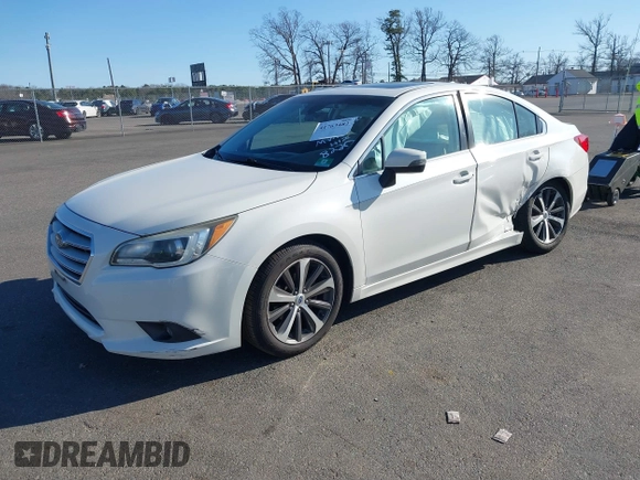 2017 Subaru Legacy Limited with VIN 4S3BNAN64H3018220, listed as a IAAI auction lot 41763482 with 119,508 mi miles. Bid and sale history available at carsss.com. Image 2.