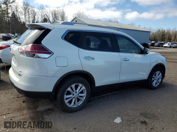 2014 Nissan Rogue SV with VIN 5N1AT2MTXEC828439, listed as a Copart auction lot 49144705 with 171,293 mi miles and Salvage Title. Bid and sale history available at carsss.com. Image 3.