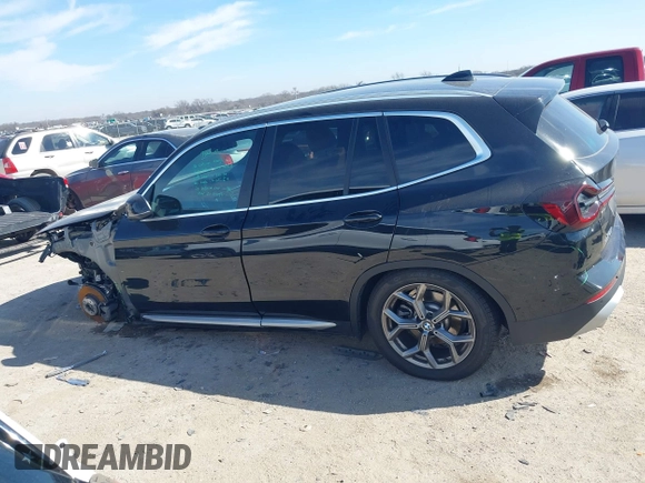 2023 BMW X3 sDrive30i with VIN 5UX43DP08P9S86948, listed as a IAAI auction lot 41632412 with 3,645 mi miles and . Bid and sale history available at DreamBid. Image 15.