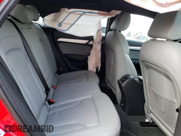 2018 Audi Q3 Premium with VIN WA1ECCFS0JR019646, listed as a Copart auction lot 70458152 with 54,207 mi miles. Bid and sale history available at carsss.com. Image 11.