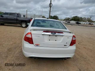 2010 Ford Fusion SEL with VIN 3FAHP0JG2AR238479, listed as a Copart auction lot 49634325 with 122,940 mi miles and Salvage Title. Bid and sale history available at carsss.com. Image 6.