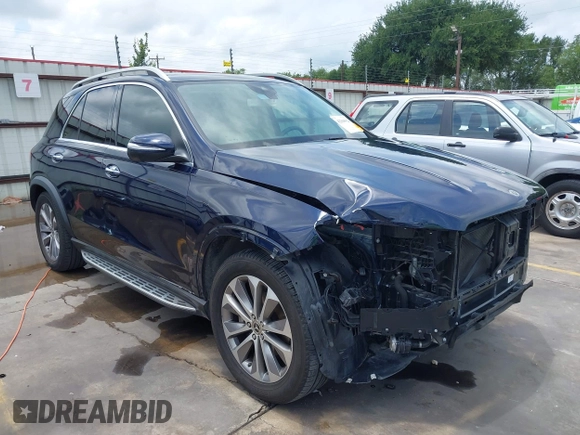 2020 Mercedes-Benz GLE 350 z VIN 4JGFB4KE0LA052145, wystawiony jako IAAI lot #42344452 z przebiegiem 32 435 mil mil oraz . Historia ofert i sprzedaży dostępna na DreamBid. Obrazek 1.