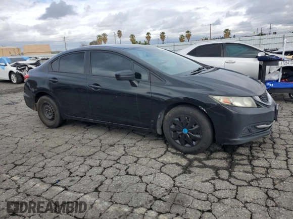 2015 Honda Civic Sedan LX with VIN 19XFB2E52FE109354, listed as a Copart auction lot 49101105 with 279,321 mi miles and Clean Title. Bid and sale history available at carsss.com. Image 4.