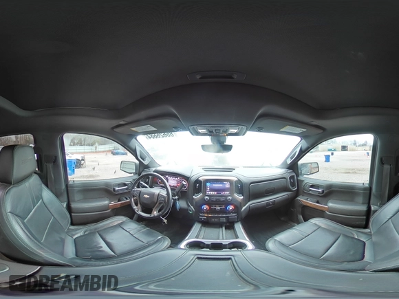 2019 Chevrolet Silverado 1500 High Country with VIN 3GCUYHED5KG141438, listed as a Copart auction lot 86626684 with 154,865 mi miles and Salvage Title. Bid and sale history available at carsss.com. Image 12.