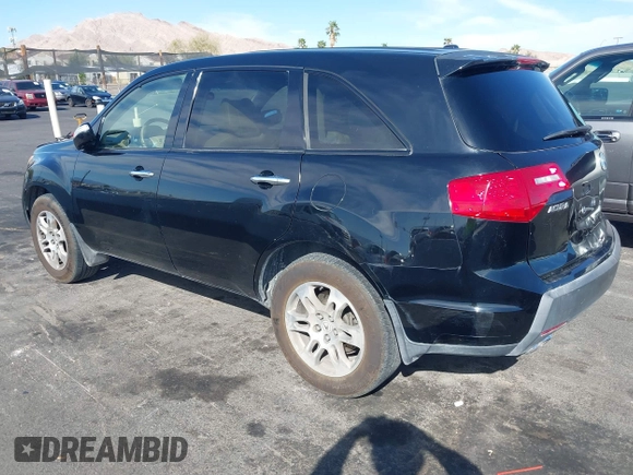 2007 Acura MDX with VIN 2HNYD28247H500333, listed as a IAAI auction lot 41891767 with 205,639 mi miles. Bid and sale history available at carsss.com. Image 3.