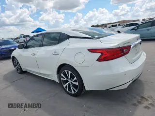 2016 Nissan Maxima Platinum with VIN 1N4AA6AP0GC429198, listed as a Copart auction lot 62066505 with 151,479 mi miles and Salvage title. Bid and sale history available at DreamBid. Image 2.