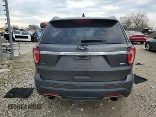 2018 Ford Explorer XLT with VIN 1FM5K8DH4JGA40603, listed as a Copart auction lot 50973805 with 91,259 mi miles and Salvage Title. Bid and sale history available at carsss.com. Image 6.