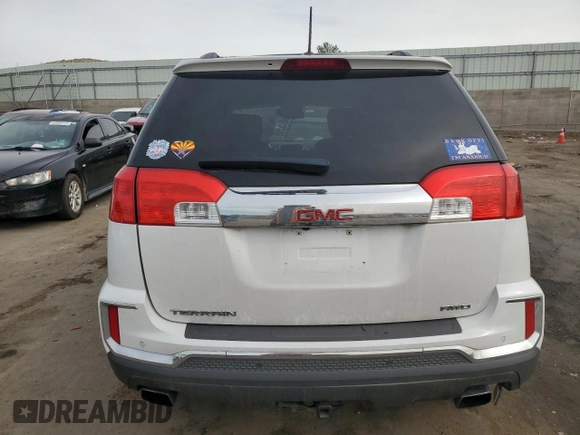 2017 GMC Terrain SLE with VIN 2GKFLTE36H6336507, listed as a Copart auction lot 78885404 with 105,444 mi miles and Salvage Title. Bid and sale history available at carsss.com. Image 6.