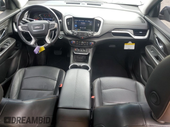 2019 GMC Terrain SLT with VIN 3GKALVEV8KL107546, listed as a Copart auction lot 51058485 with 99,866 mi miles and Salvage Title. Bid and sale history available at carsss.com. Image 8.