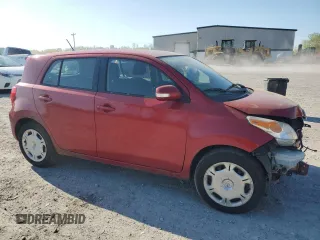 2008 Scion xD with VIN JTKKU10448J025021, listed as a Copart auction lot 53818915 with Not Provided miles and Salvage Title. Bid and sale history available at DreamBid. Image 4.
