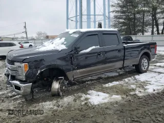 2019 Ford F-350 XL with VIN 1FT8W3BT6KEE98446, listed as a Copart auction lot 53664865 with 119,855 mi miles and Salvage Title. Bid and sale history available at DreamBid. Image 1.