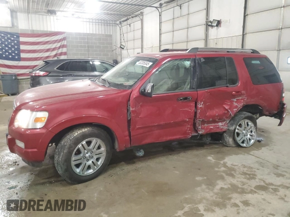 2010 Ford Explorer Limited with VIN 1FMEU7F80AUA19752, listed as a Copart auction lot 52205345 with 234,032 mi miles and Salvage title. Bid and sale history available at DreamBid. Image 1.