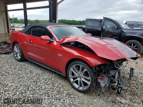 2021 Ford Mustang GT Premium z VIN 1FATP8FF7M5156828, wystawiony jako Copart lot #54714615 z przebiegiem 21 920 mil mil oraz Szkoda całkowita • Salvage title. Historia ofert i sprzedaży dostępna na DreamBid. Obrazek 4.