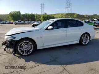 2016 BMW 5 Series 535i xDrive with VIN WBA5B3C55GG260630, listed as a Copart auction lot 58806995 with 72,028 mi miles and Salvage title. Bid and sale history available at DreamBid. Image 1.