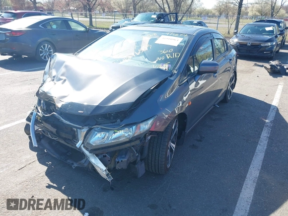 2015 Honda Civic Sedan Si with VIN 2HGFB6E50FH703745, listed as a IAAI auction lot 41910964 with 121,107 mi miles. Bid and sale history available at carsss.com. Image 17.