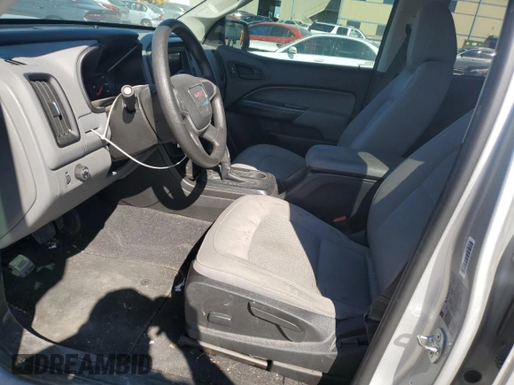 2020 GMC Canyon 2WD with VIN 1GTG5BEA2L1237021, listed as a Copart auction lot 76358214 with 77,815 mi miles and Salvage Title. Bid and sale history available at carsss.com. Image 7.