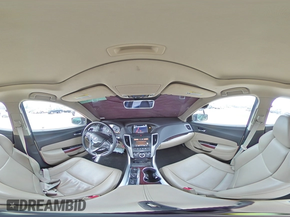 2017 Acura TLX V6 w/Advance Pkg with VIN 19UUB2F76HA001656, listed as a Copart auction lot 88309395 with 89,838 mi miles and Salvage title. Bid and sale history available at DreamBid. Image 13.