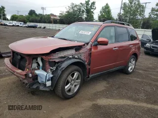 2010 Subaru Forester X Premium with VIN JF2SH6CC8AH713095, listed as a Copart auction lot 64232725 with 108,867 mi miles and Salvage title. Bid and sale history available at DreamBid. Image 1.