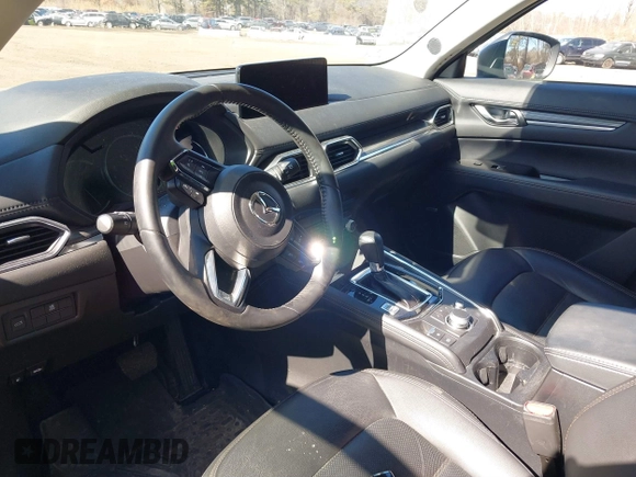 2023 Mazda CX-5 2.5 S Premium Plus Package with VIN JM3KFBEMXP0159401, listed as a IAAI auction lot 41657420 with 28,216 mi miles. Bid and sale history available at carsss.com. Image 5.