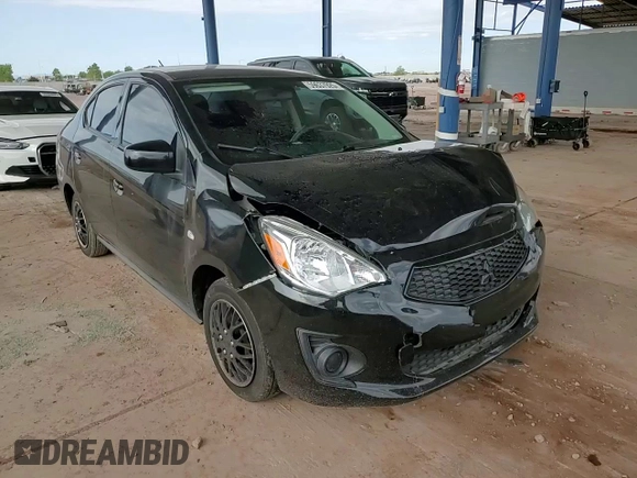 2020 Mitsubishi Mirage ES with VIN ML32F3FJ1LHF02312, listed as a Copart auction lot 59637925 with 49,770 mi miles and Salvage title. Bid and sale history available at DreamBid. Image 13.