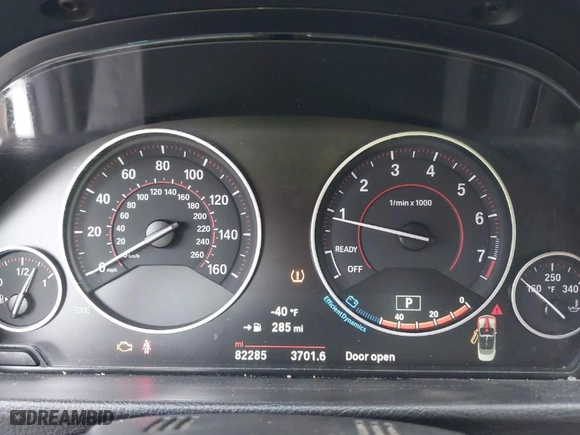 2016 BMW 4 Series 428i xDrive with VIN WBA3T1C58GP822626, listed as a IAAI auction lot 40211587 with 82,285 mi miles. Bid and sale history available at carsss.com. Image 7.