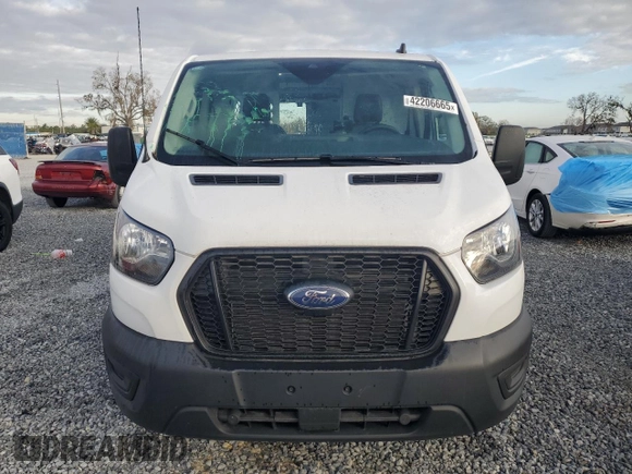 2023 Ford Transit Cargo with VIN 1FTBR1Y8XPKB44832, listed as a Copart auction lot 42206665 with 15,429 mi miles and Salvage Title. Bid and sale history available at DreamBid. Image 5.